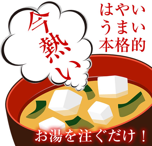おすすめの高級味噌汁お試しタイトル