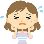 美白！シミ、そばかすを防ぐ