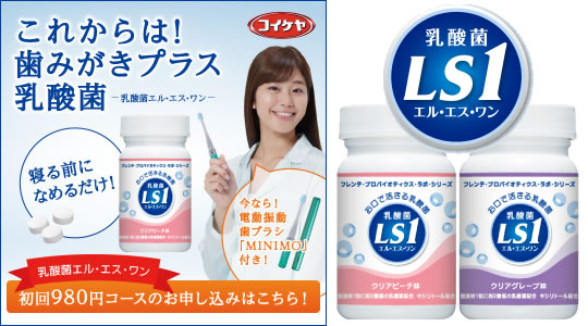 スーパークリッシュ乳酸菌LS1