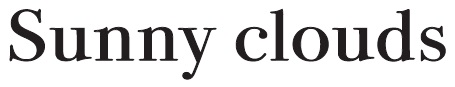 Sunny clouds（フェリシモ）