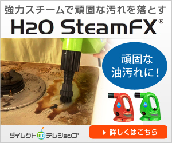ダイレクトテレショップ「H2OスチームFX」