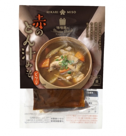 ひかり味噌のとん汁用味噌「味噌屋のマスターブレンド
