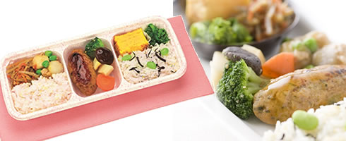 ウーディッシュ「鶏つくねと野菜の炊き合わせ」