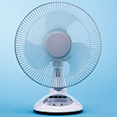 停電でも使える扇風機（LEDライト付き）