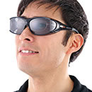 ピラーレス 偏光オーバーサングラス