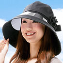 視野確保UV深々帽子2色セット