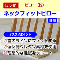 トゥルースリーパー ネックフィットピロー詳細へ