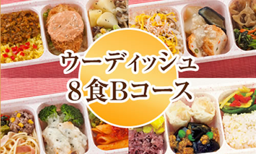 ウーディッシュ 8食Bコース