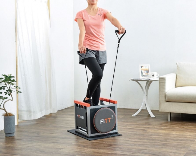 ショップジャパン 筋トレも有酸素運動もこれ1台！「フィットキューブ」予約販売開始