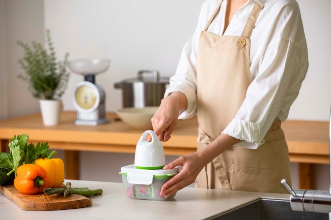 ショップジャパン 真空保存容器「フォーサ」