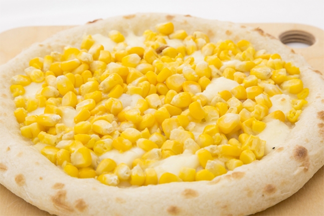 金沢発祥ピザ工房森山ナポリ 7月の月替りセットは「朝採れトウモロコシのピザ」