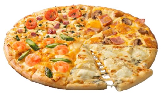 ドミノピザ「ワールド10チーズ・クワトロ」