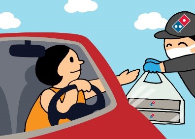 ドミノピザ「スマートドライブスルー」＆「Drop＆Go」