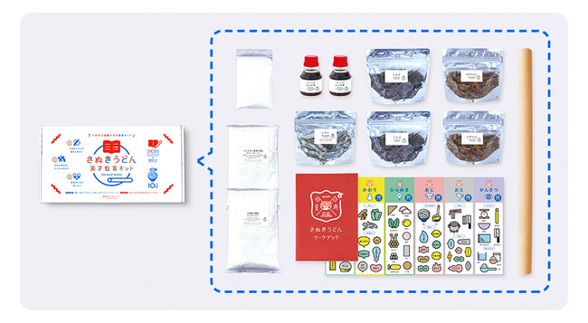 家庭画報ショッピングサロン「さぬきうどん英才教育キット」