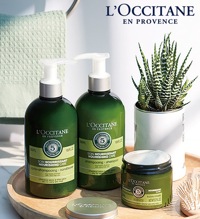 【QVCジャパン】ロクシタンブランドより人気のヘアケアシリーズ「ファイブハーブス」を販売