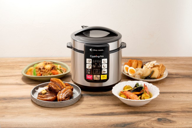 ショップジャパン 1台8役！かんたん電気圧力鍋「クッキングプロ」が、電気圧力鍋市場2年連続売上金額No.1を達成！