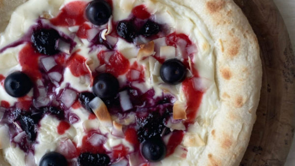 【金沢発祥】森山ナポリピザの人気シリーズに新作「ブルーベリーとココナッツのピザ」登場！