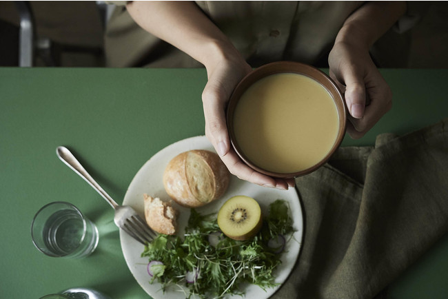 冷凍パンブランド「Pan＆（パンド）」安納芋のポタージュ