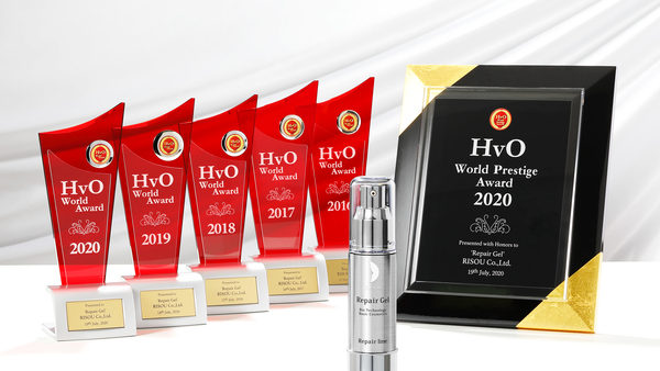 【リソウ】オールインワン美容液『リペアジェル』HvO世界大賞を受賞！