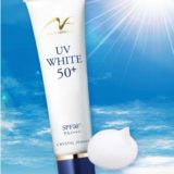 【中島香里 チェンジ】顔用日焼け止め乳液「ジェミーネフェルタリ　薬用UVホワイト50+ N」