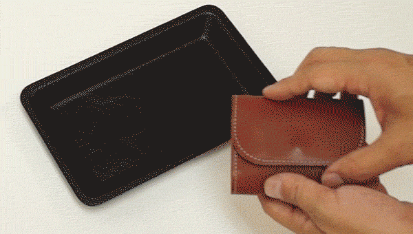 【京でん】お札が折れないミニ財布