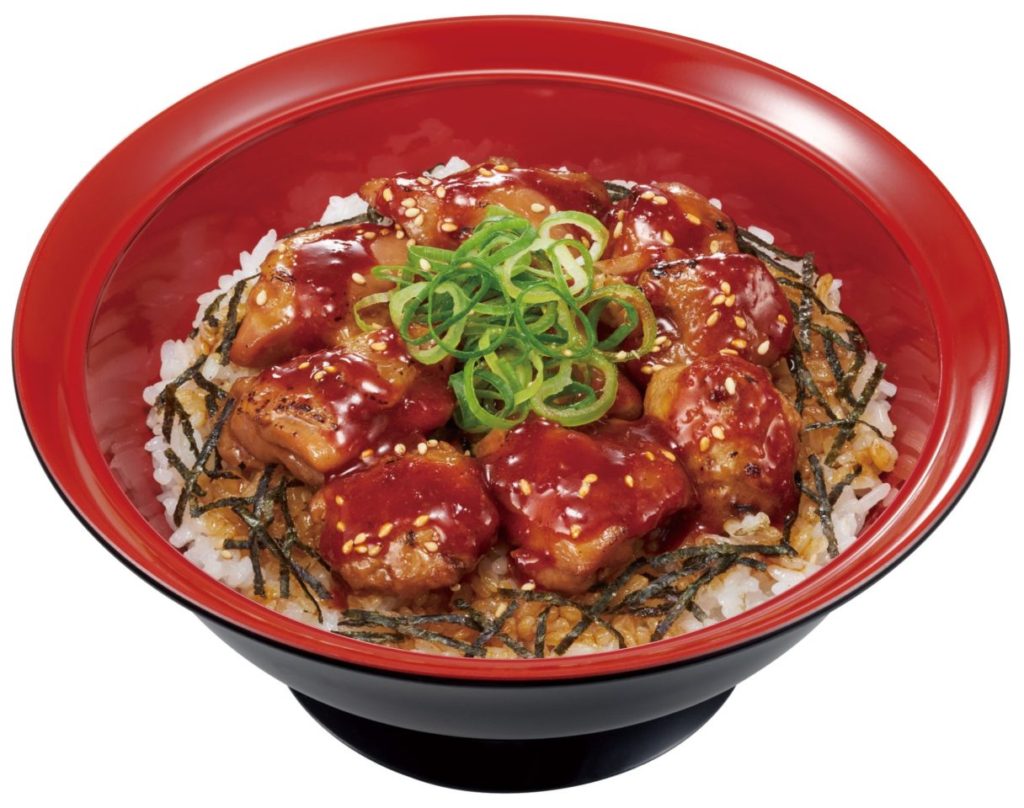すき家「炭火やきとり丼」