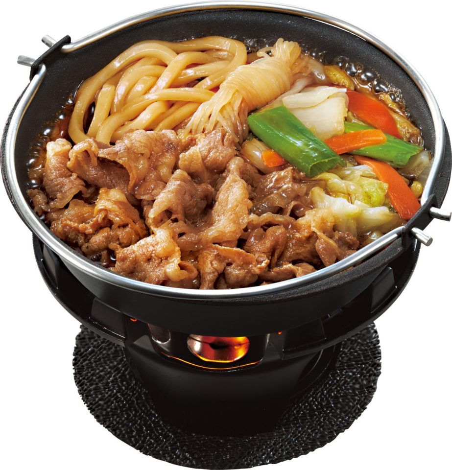 すき家の「牛すき鍋定食」!「牛・麻辣火鍋定食」