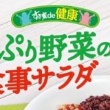 すき家「すき家de健康！「お食事サラダ」