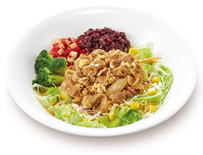 すき家「すき家de健康!「お食事サラダ」