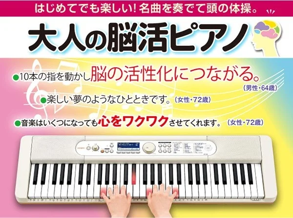ココチモ『カシオ 楽らくキーボード』