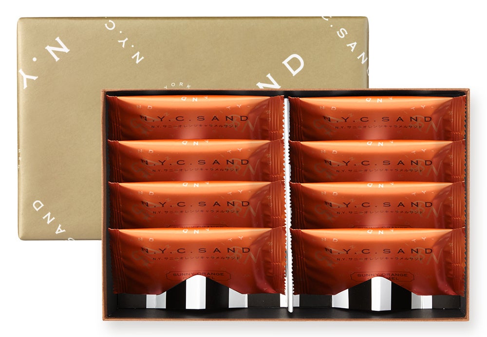 N.Y.C.SAND「N.Y.サニーオレンジキャラメルサンド」