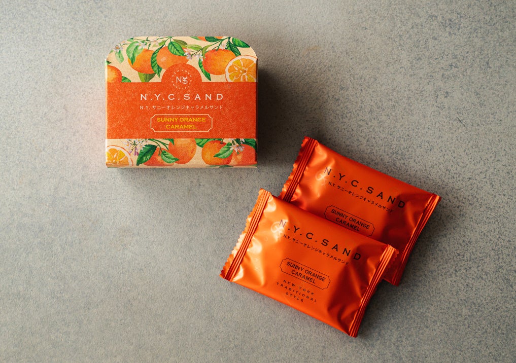 N.Y.C.SAND「N.Y.サニーオレンジキャラメルサンド」