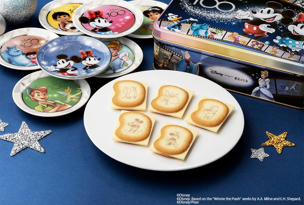 東京ばな奈「ディズニー100/ショコラサンド「見ぃつけたっ」 スペシャル缶」