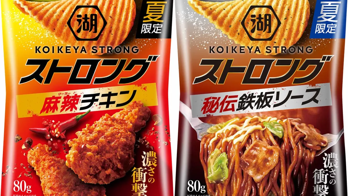 湖池屋「湖池屋ストロング ポテトチップス」