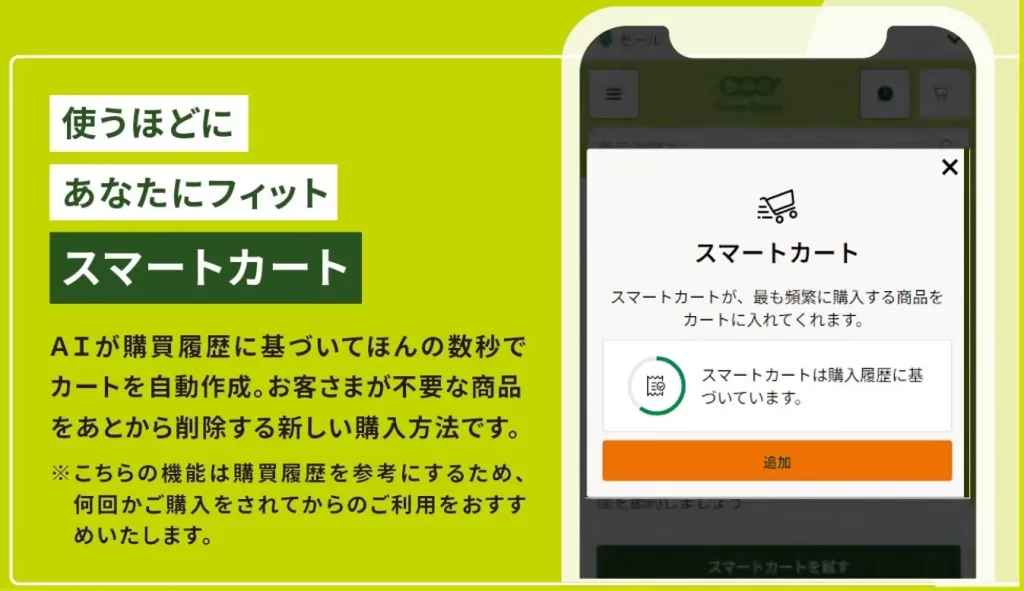 イオンのオンラインマーケット「Green Beans」(グリーンビーンズ)