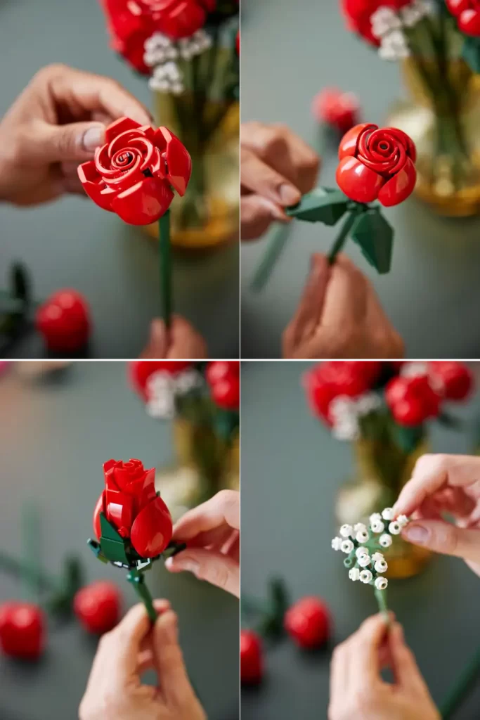 レゴ®アイコン バラのブーケ