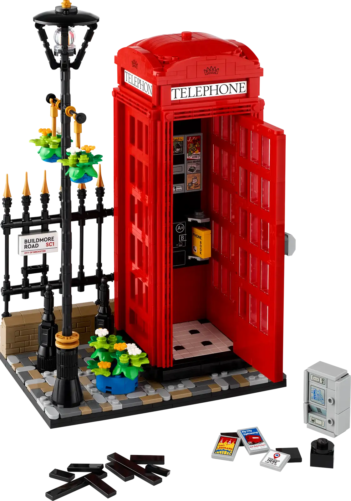 レゴ（R）アイデア ロンドンの赤い公衆電話
