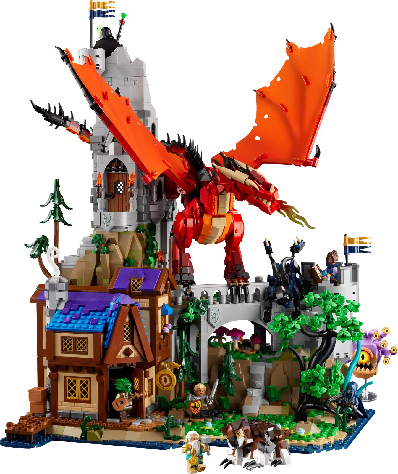 レゴ(R) アイデア ダンジョンズ＆ドラゴンズ：レッド・ドラゴンの伝説