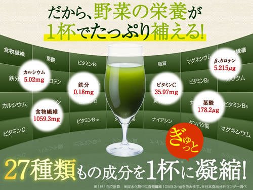 ダイレクトテレショップ「青汁三昧」