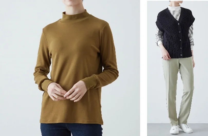 残暑から長く着られるあったかカットソー！ベルメゾン「Hotcott（ホットコット）」