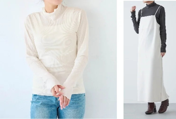 残暑から長く着られるあったかカットソー！ベルメゾン「Hotcott（ホットコット）」