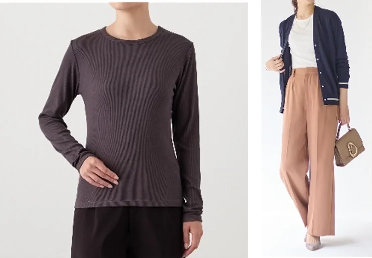 残暑から長く着られるあったかカットソー！ベルメゾン「Hotcott（ホットコット）」