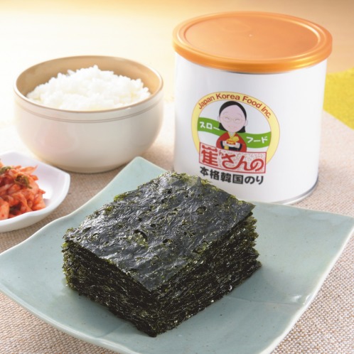 そのままでもおいしい！崔（チェ）さんの本格韓国のり