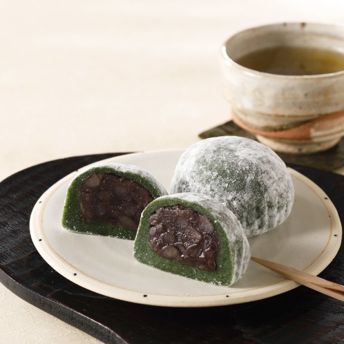 北海道とかち製菓　風味豊か大納言小豆のよもぎ大福