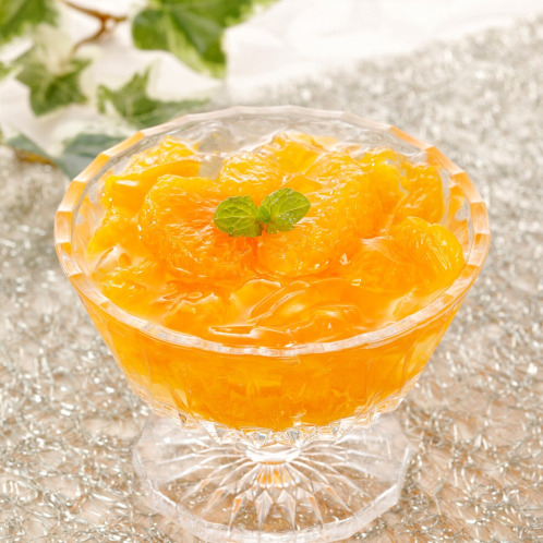 とろける食感!国産2種の柑橘ゼリー