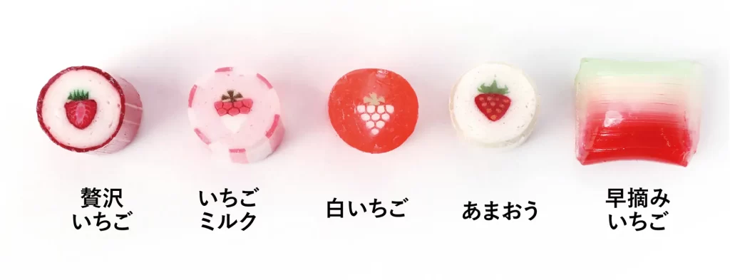 PAPABUBBLE(パパブブレ)いちご好き必見!「いちごシリーズ」