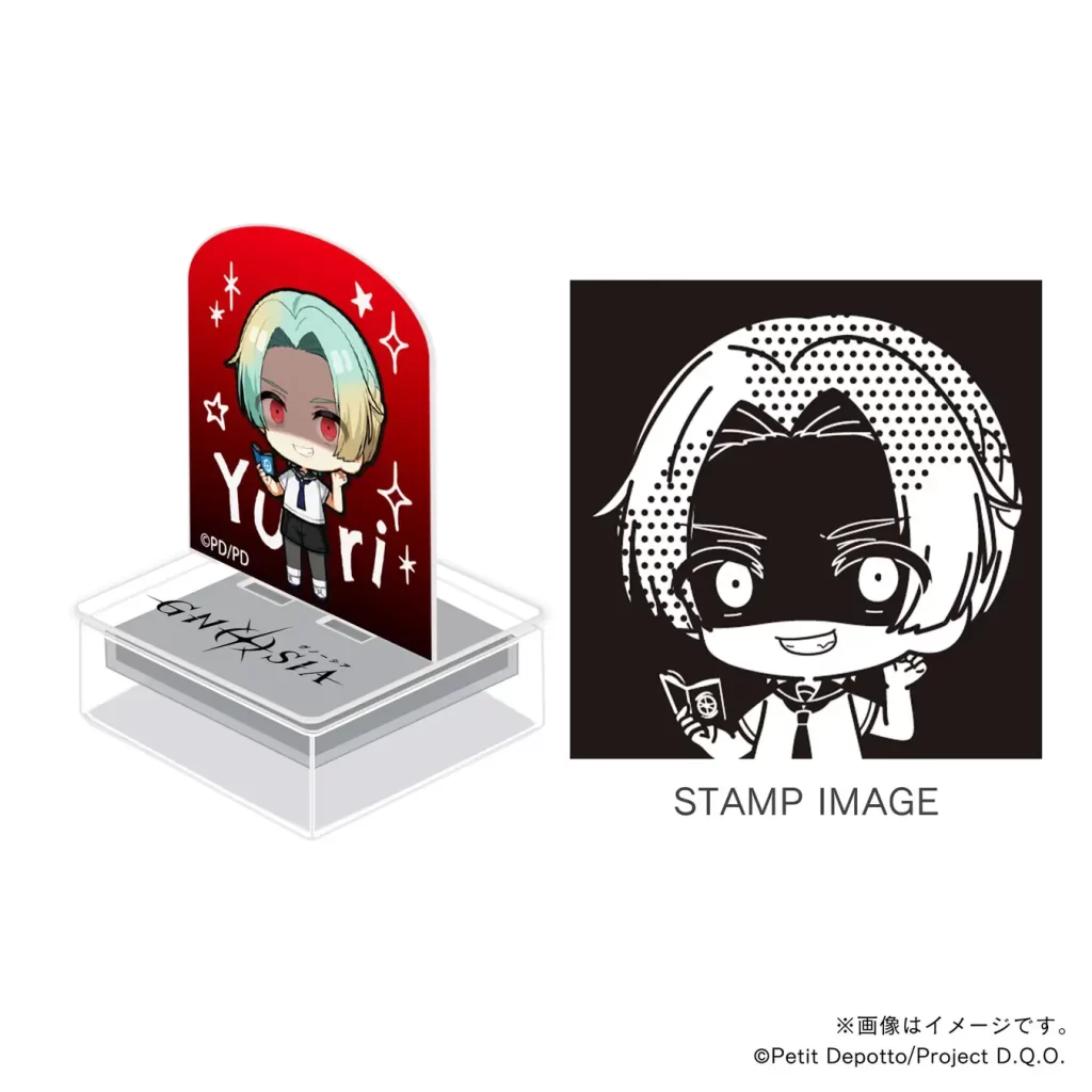 アニメ『グノーシア』より「ぽすたんぷ」とグノ顔グッズ